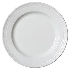 Plate “Bid Accent”  porcelain  D=28.5 cm  white