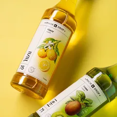 Сироп «Юдзу» Pinch&Drop стекло 1л D=85,H=330мм желт., изображение 4