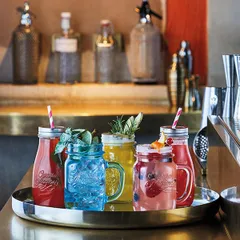 Кружка «Кватро Стаджони» стекло 415мл D=78,H=136мм прозр., изображение 2