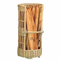 Wicker basket for bread  polyrottan  D=35, H=80cm  St. tree