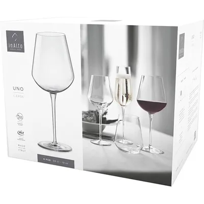 Бокал для вина «Инальто Уно» стекло 0,56л D=10,H=23,3см прозр., Объем по данным поставщика (мл): 560, изображение 3