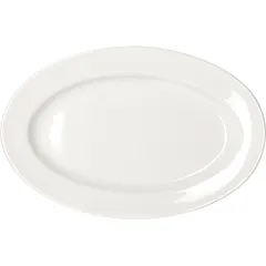 Блюдо «Кунстверк» овальное фарфор ,H=16,L=260,B=170мм белый