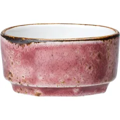 Sauce boat "Kraft Raspberry"  porcelain  55 ml  D=65, H=30mm  pink.