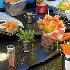 Корзинка для картофеля фри сталь нерж. D=8,H=8см металлич., изображение 3