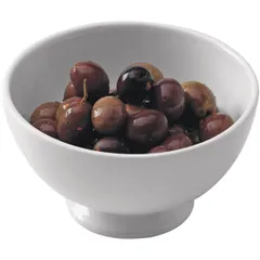 Салатник на ножке фарфор D=13см белый