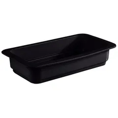 Gastronorm container GN 1/3 porcelain 2l ,H=60,L=325,B=176mm black