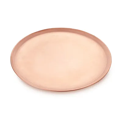 Тарелка для пиццы «Купер» медь D=310,H=12мм медный