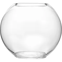 Ball vase glass 3l D=180/85,H=170mm clear.