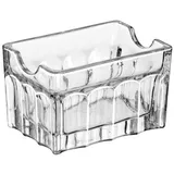 Сахарница для пакетиков «Гибралтар» стекло ,H=55,L=90,B=60мм прозр.