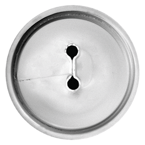 Насадка кондитерская «Двойная нить» сталь нерж. D=22/8,H=38мм металлич.