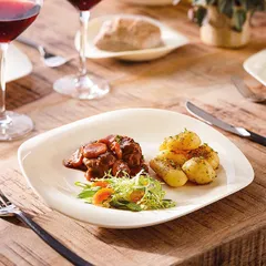 Тарелка «Тэндэнси» мелкая зеникс D=270,H=23мм белый, изображение 3