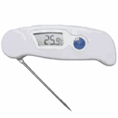 Digital thermometer (-50C+300C)  plastic, stainless steel , L=135, B=40mm