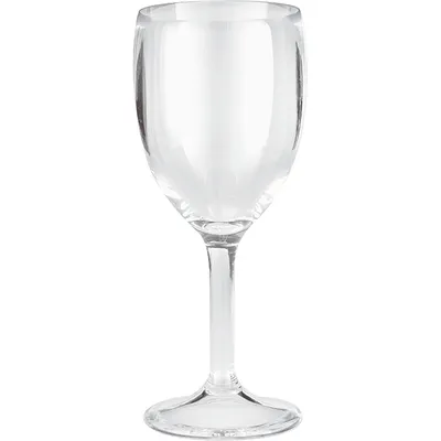Бокал для вина пластик 200мл D=7,H=19см прозр., Объем по данным поставщика (мл): 200
