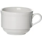 Чашка чайная «Увертюра» фарфор 210мл D=85,H=63мм белый
