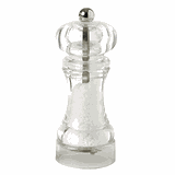 Мельница для соли акрил,сталь нерж. D=55,H=140мм прозр.