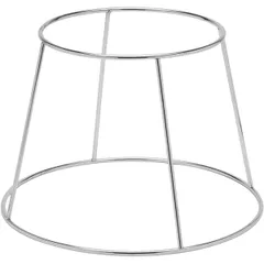 Подставка фуршетная для подноса сталь нерж. D=20/25,H=19см металлич.