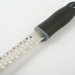 Терка с ручкой сталь нерж.,пластик ,L=325/220,B=25мм металлич.,черный, изображение 3