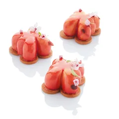 Форма для выпечки «Бабочки» [6 ячеек] силикон ,H=40,L=59,B=65мм черный, изображение 2