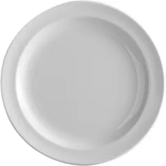 Plate plastic D=15cm white