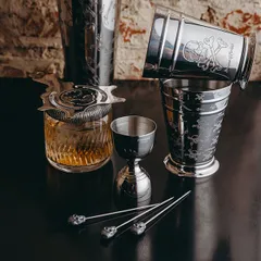 Украшения для коктейлей «Оникс» на шпажках в форме черепа сталь нерж. ,L=11,2см металлич., изображение 3