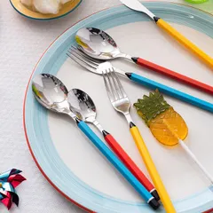 Набор столовых приборов на 1 персону[3шт] сталь, изображение 4