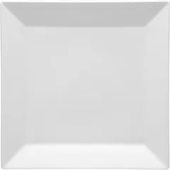 Plate “Classic” square  porcelain ,H=2,L=27,B=27cm white
