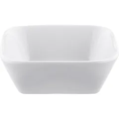 Sauce boat “Varik” porcelain 82ml ,H=30,L=79,B=79mm white