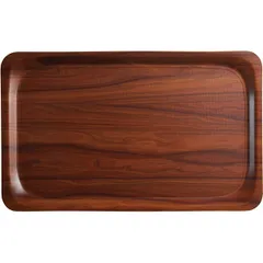 Rectangular tray plastic ,L=46,B=34cm brown.