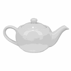 Чайник заварочный «Проотель» с крышкой фарфор 400мл белый