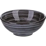 Салатник «Маренго» керамика 300мл D=135,H=55мм черный,серый