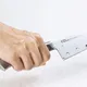 Нож поварской «Диакросс» сталь нерж. ,H=20,L=330/210,B=25мм металлич., изображение 3