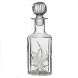 Decanter crystal 0.75l ,H=26.3cm