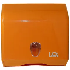 V-shaped towel dispenser  orange