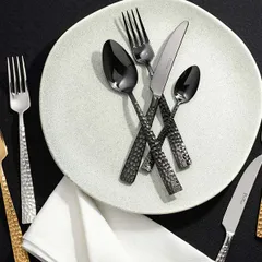 Нож столовый «Пэлас Мартелатто» ,L=22см серебрист., изображение 2