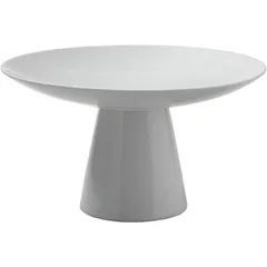 Ваза для фруктов «Райзерс» фарфор D=24,H=13см белый