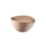 Салатник «Нэро» пластик 300мл ,H=80,L=145,B=125мм бежев.