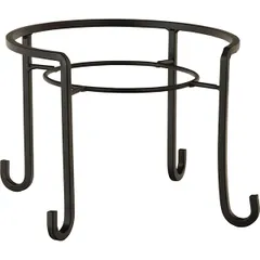 Подставка для диспенсера металл D=23,H=17,5см черный