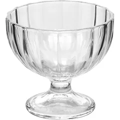 Ice cream bowl “Alaska”  glass  260 ml  D=103/65, H=93mm  clear.