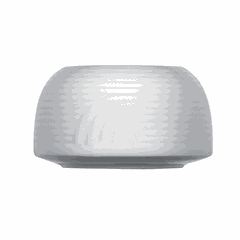 Подсвечник «Карат» фарфор D=75,H=40мм белый