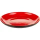Тарелка «Кармин» плоская без полей керамика D=25см красный,черный, Диаметр (мм): 250, изображение 2