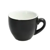 Чашка кофейная «Алберго» фарфор 80мл D=60,H=55мм черный