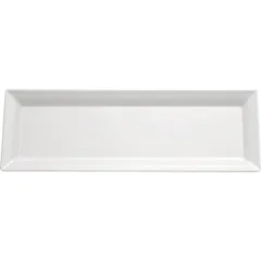 Rectangular serving dish “Pure” plastic ,L=31,B=10.5cm white