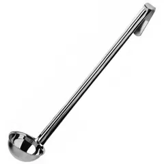 Ladle for sauce stainless steel 30ml ,L=27cm metal.