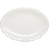 Блюдо «Мелодия» овальное фарфор ,H=35,L=280,B=200мм белый