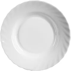 Deep plate “Trianon” glass 450ml D=225,H=35mm white