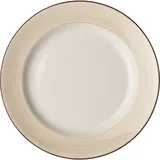 Тарелка «Чино» фарфор D=300,H=35мм белый,бежев.