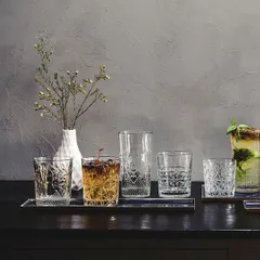 Олд фэшн (стакан) «Стоун» стекло 390мл D=89,H=107мм прозр., изображение 3