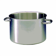 Pan "Excellence" stainless steel 34l D=40,H=27cm metal.