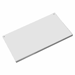 Set base + flexible partition board for 131010  polyethylene , L=53, B=32.5 cm  white