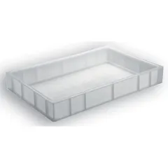 Dough storage container polyethylene 20l ,H=10,L=60,B=40cm white